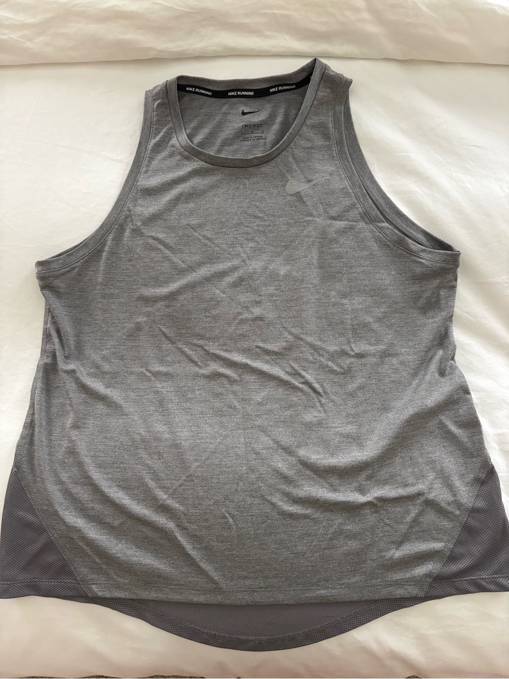 Nike Men’s Gray Athletic Tank Top